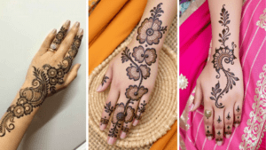 Aesthetic Mehndi Design Simple