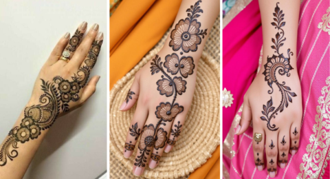 Aesthetic Mehndi Design Simple
