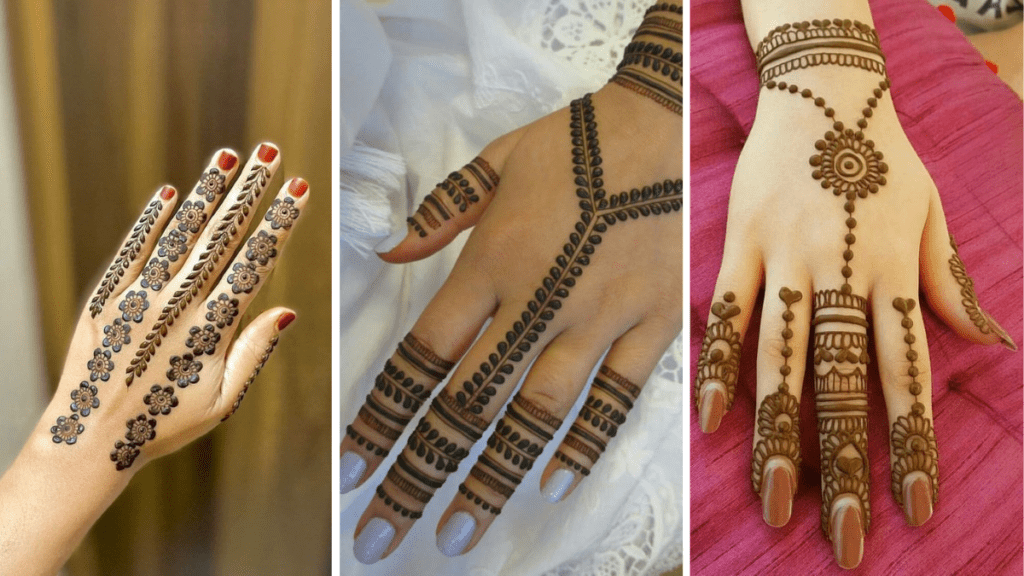 Mehndi Design Finger
