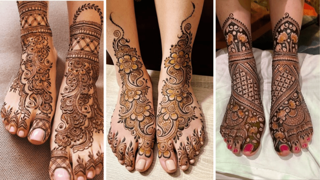 Mehndi Designs Leg