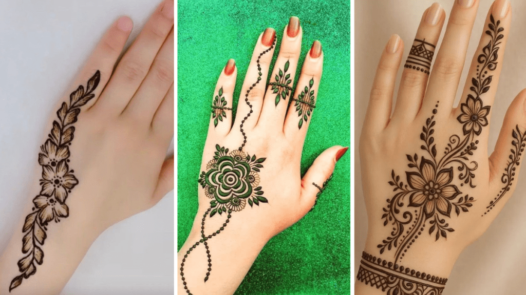 Stylish Mehndi Design Simple