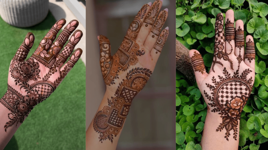 Arabic Design Mehndi