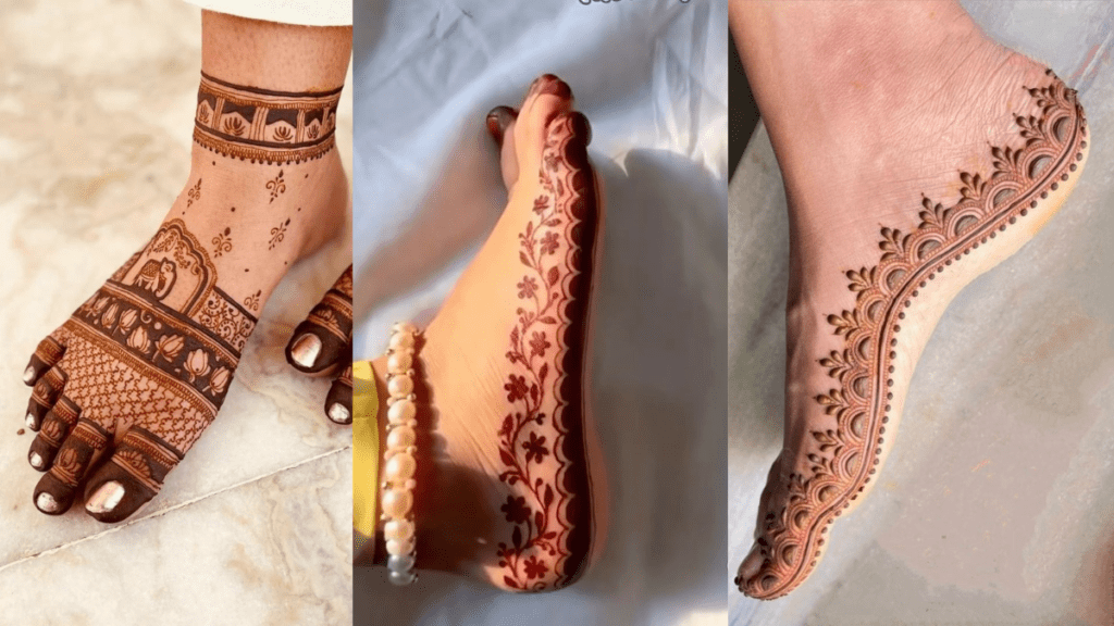 Leg Mehndi