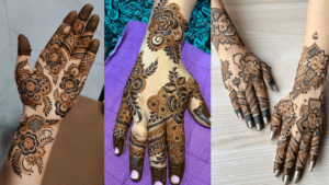 Stylish Bail Mehndi Design