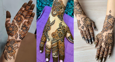 Stylish Bail Mehndi Design