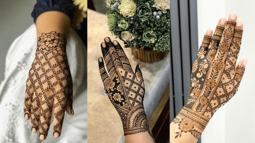 Mehndi Hand Design