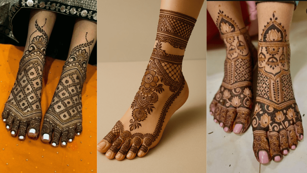 Mehndi Design Foot