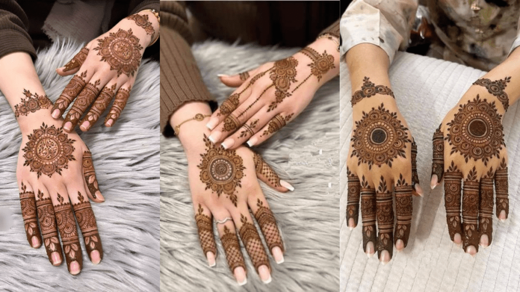 Simple Mehndi Designs for Girls