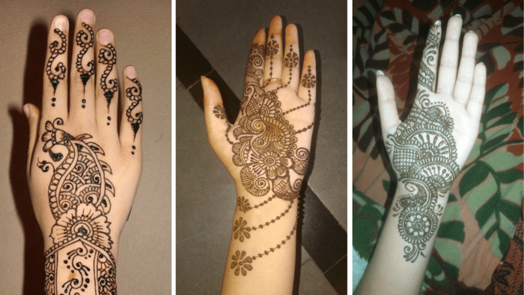 Eid Mehndi Design Simple