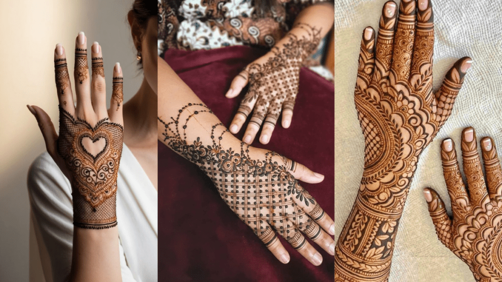 Mehndi Back Design