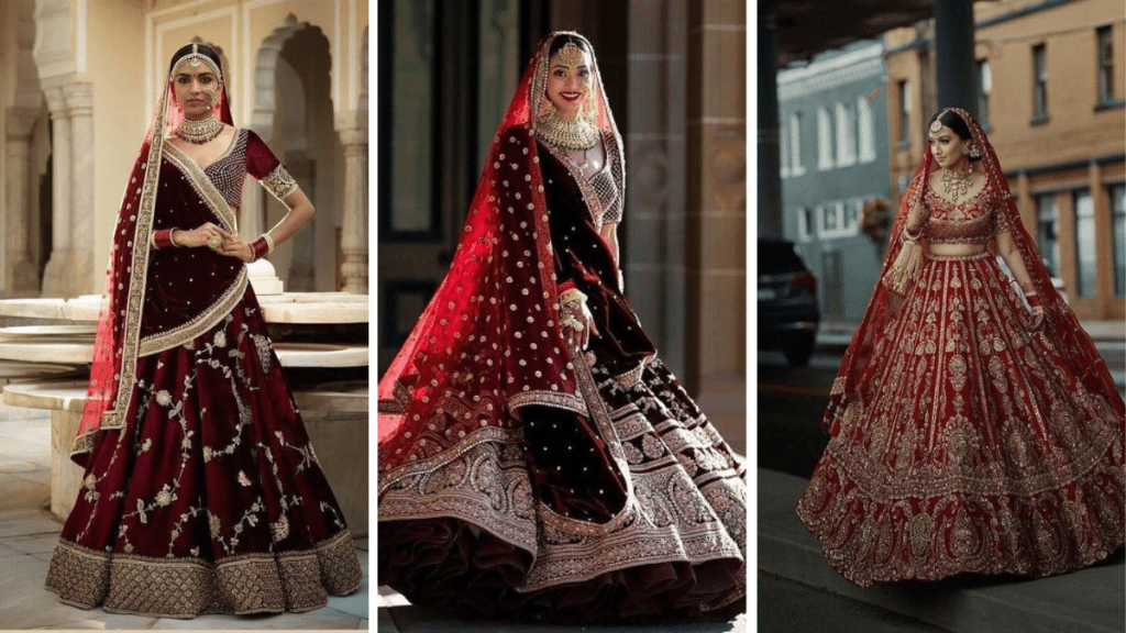 Royal Red Bridal Lehenga