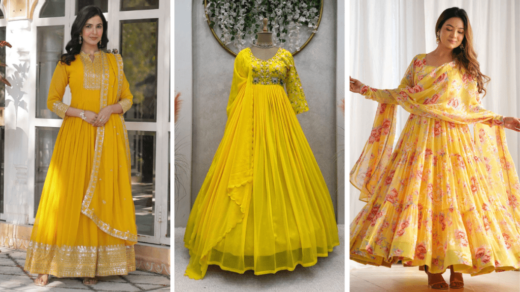 Haldi Outfits