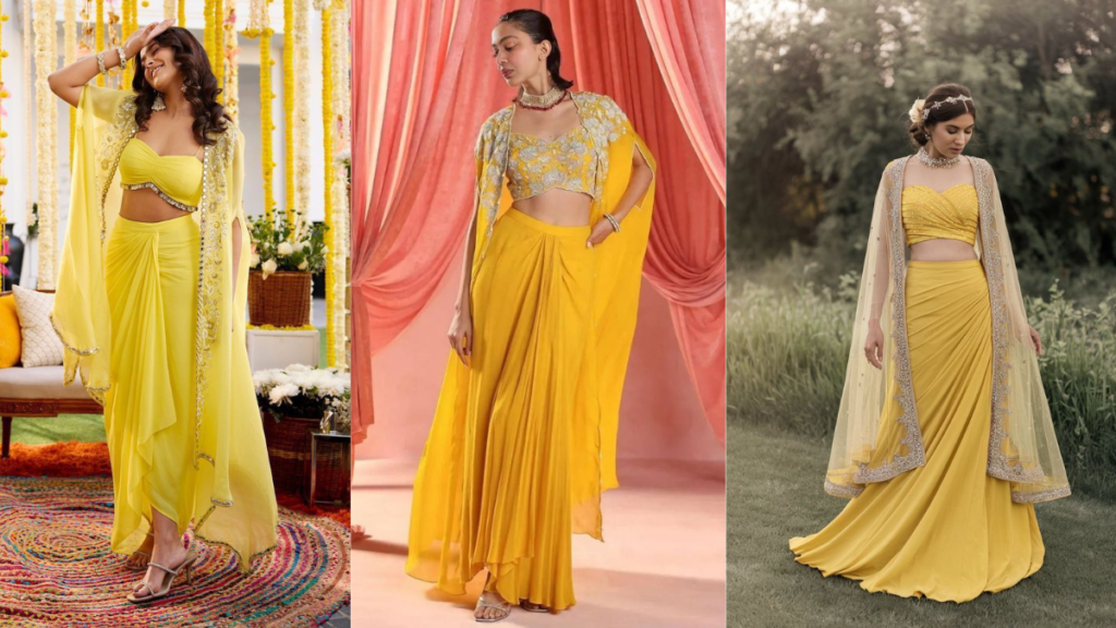 Haldi Outfits for Women