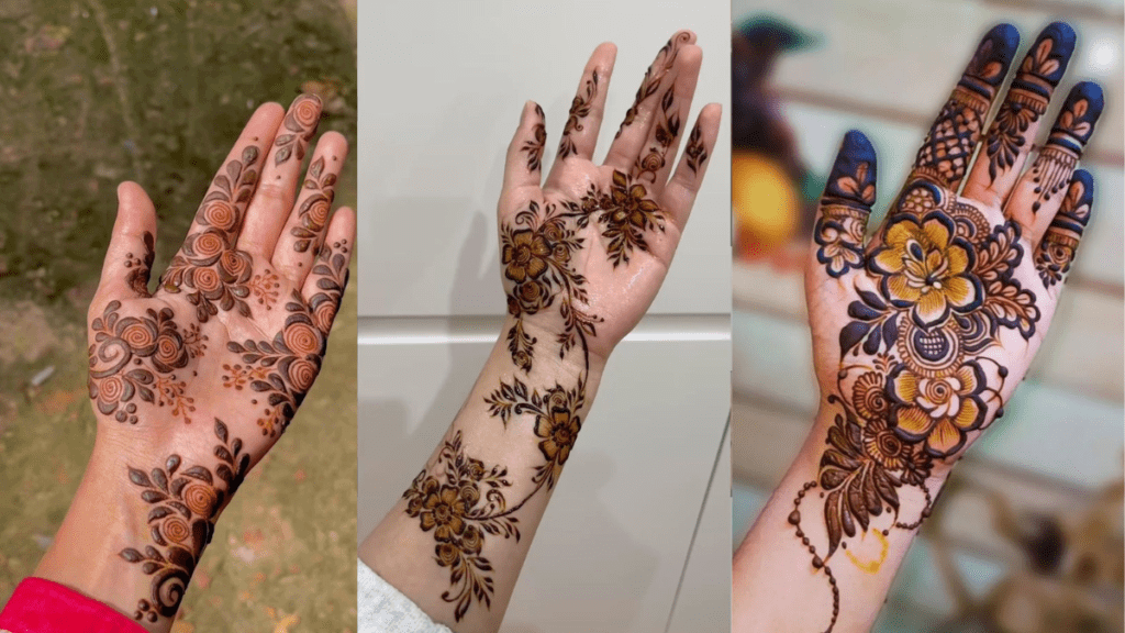 Beautiful Mehndi Designs for Girls