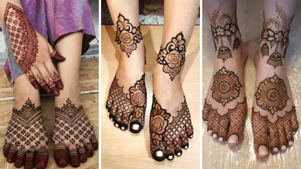 Feet Mehndi Designs