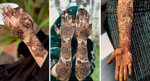 Unique Mehndi Designs Photos