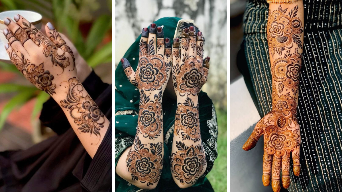 Unique Mehndi Designs Photos
