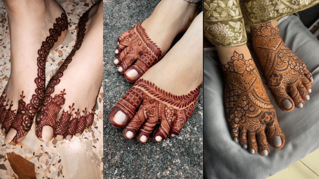 Mehndi Designs Foot Simple