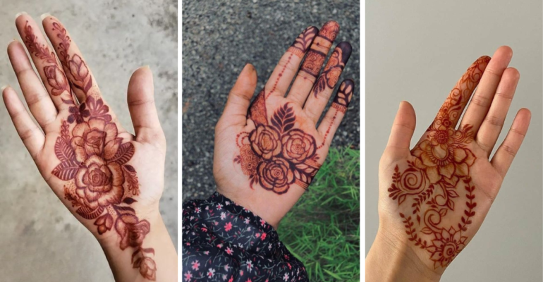 Front Hand Mehndi Designs