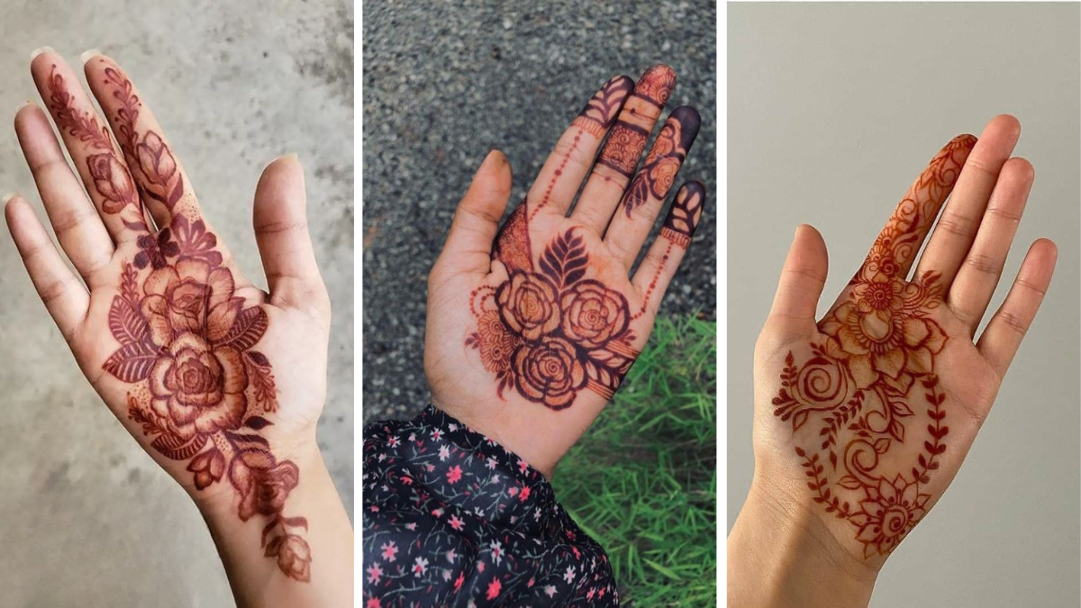 Front Hand Mehndi Designs