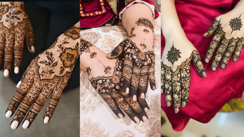 Simple Mehndi Designs for Fingers