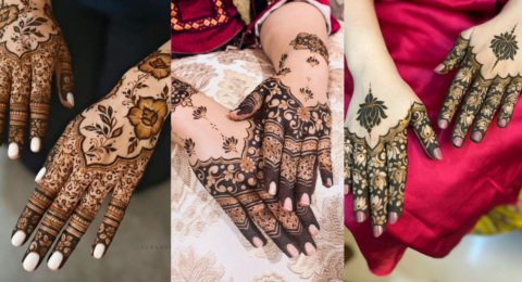 Simple Mehndi Designs for Fingers