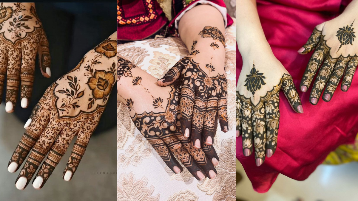 Simple Mehndi Designs for Fingers