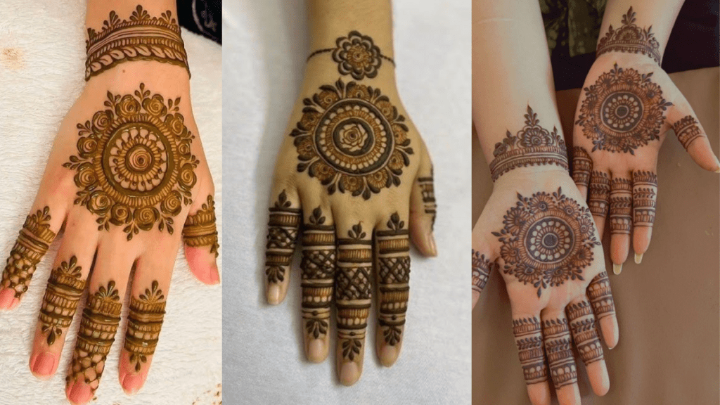 Mehndi Designs Simple Tikki