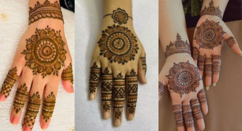 Mehndi Designs Simple Tikki