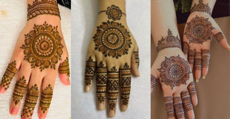 Mehndi Designs Simple Tikki