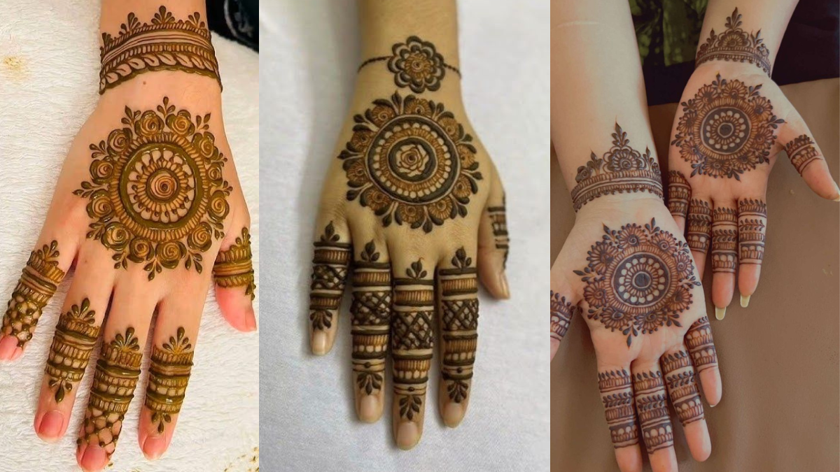 Mehndi Designs Simple Tikki