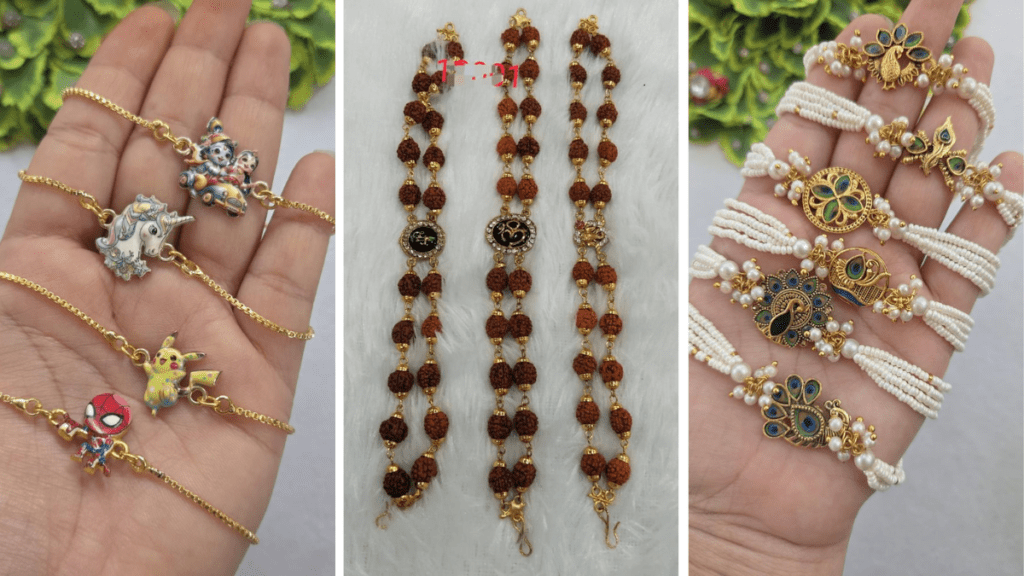 Single Rakhi Design for Brother
