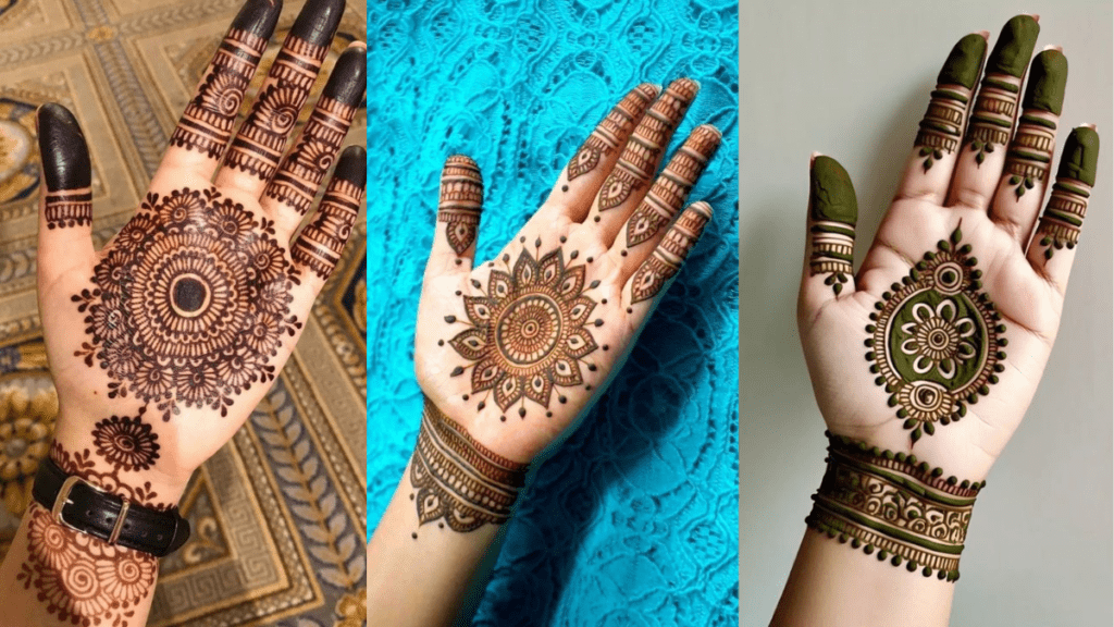 Royal Front Hand Mehndi Design
