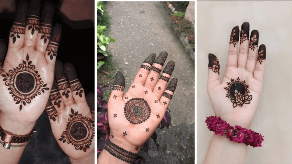 Sawan Mehndi Design Ideas