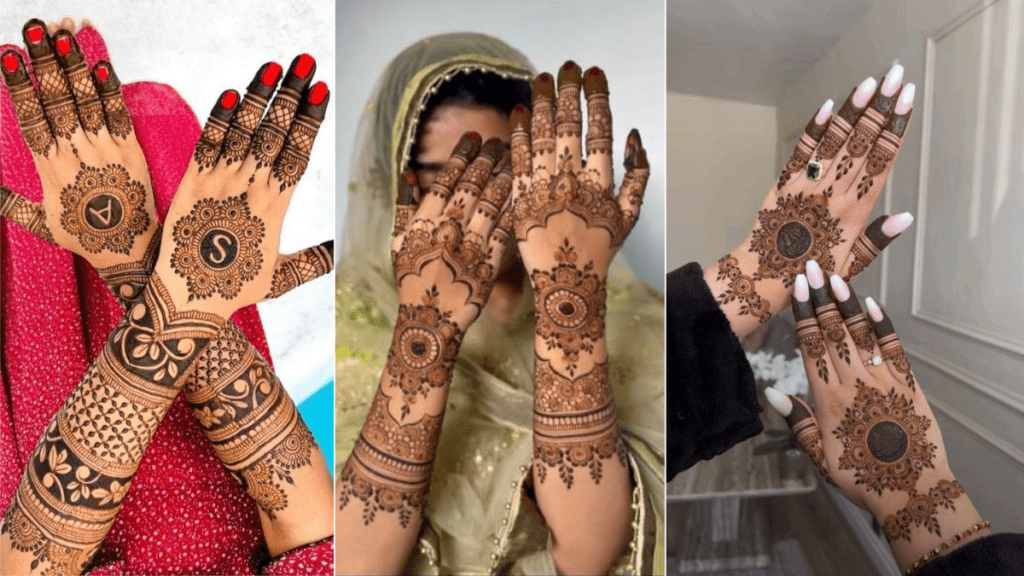 Stylish Back Hand Mehndis Design