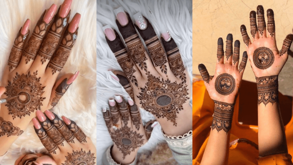 Short Mehndi Design New