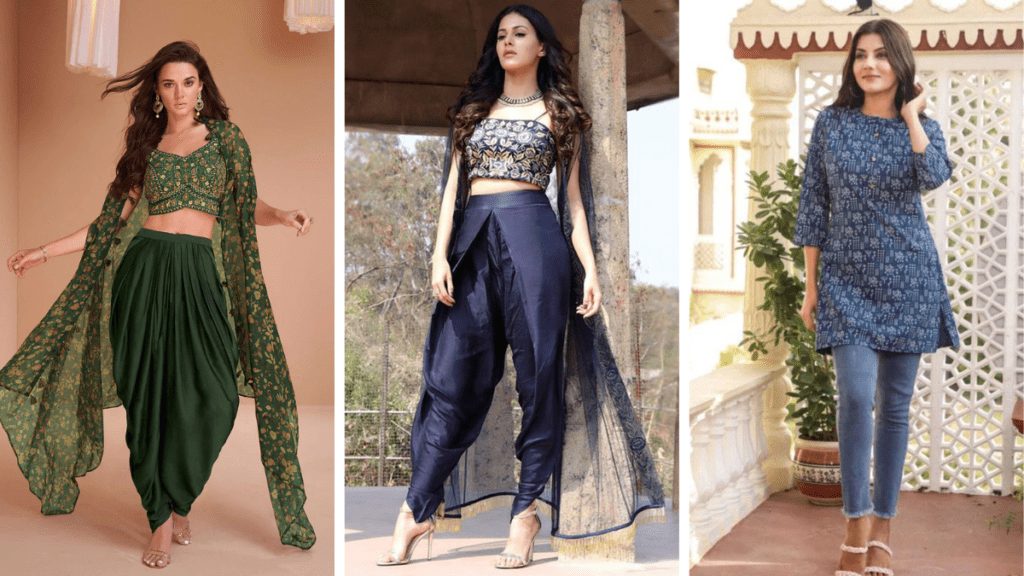 Indo Western Outfits for Girls