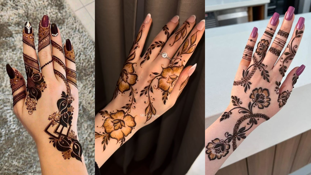Simple Bridal Mehndi Designs