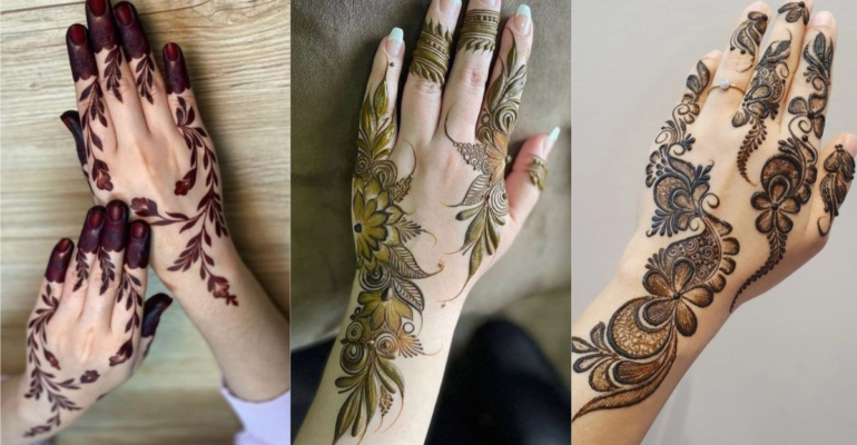 Simple Mehndis Design