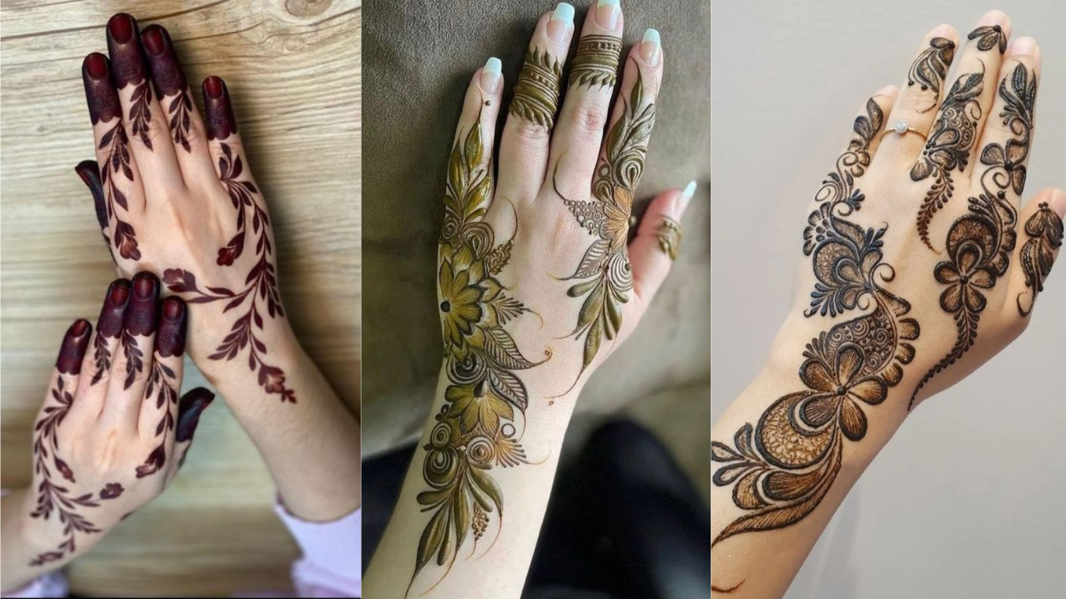 Simple Mehndis Design