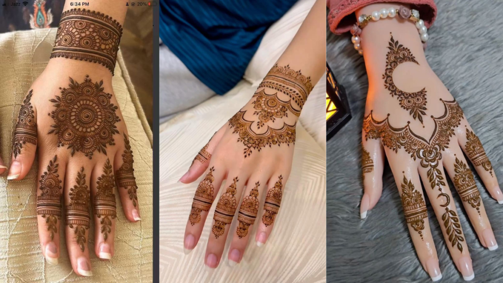 Mehandi Simple Designs