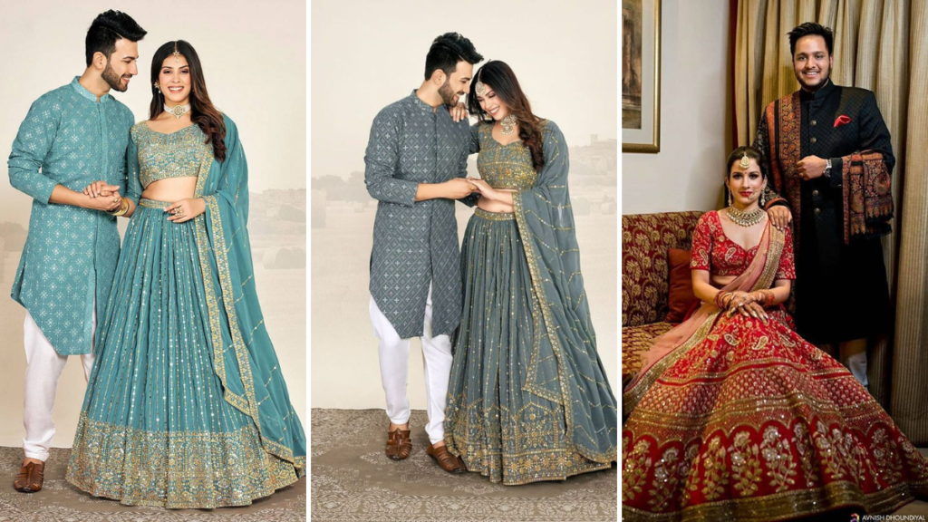 Matching Dress for Couple Indian