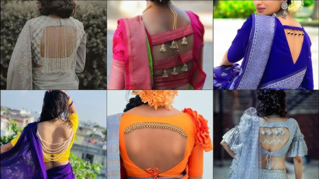Blouse Back Designs Photo