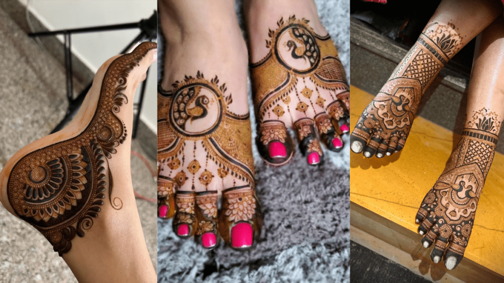 Pair Ki Mehndi Design