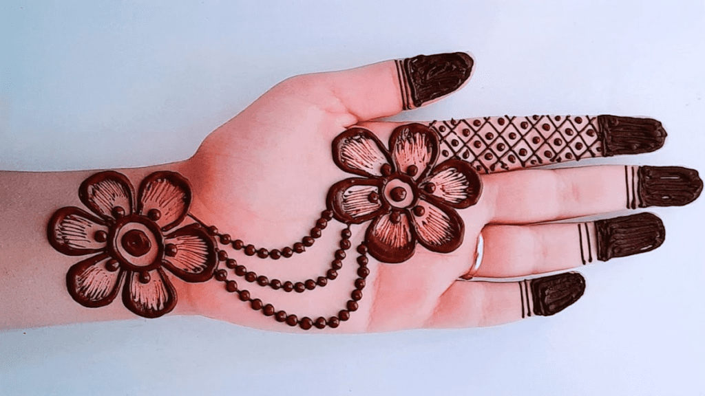 Cute Baby Mehndi Designs