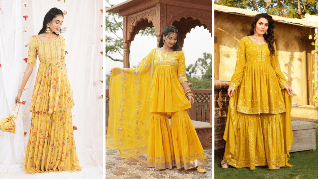 Haldi Look