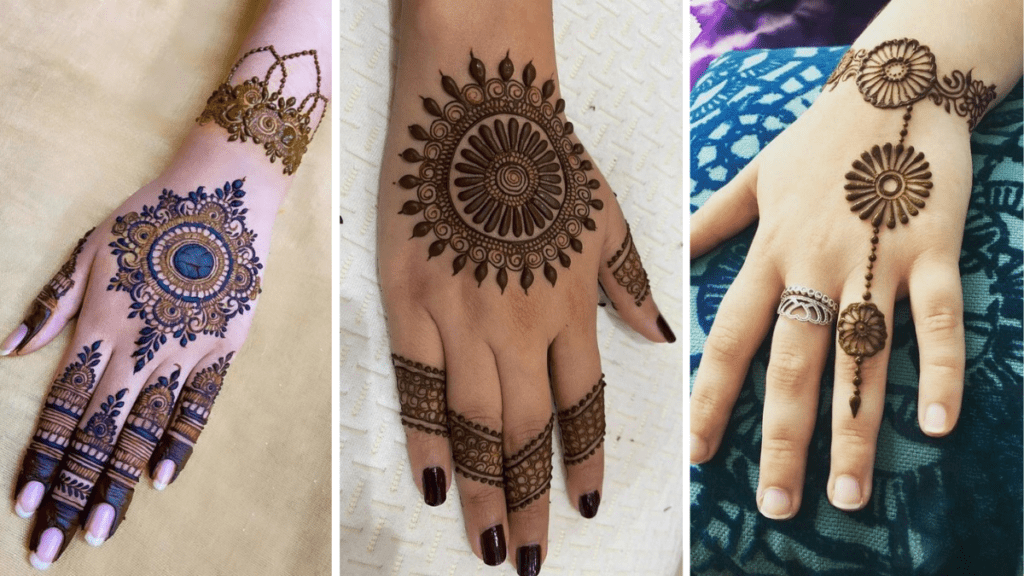 Patch Mehndi Design