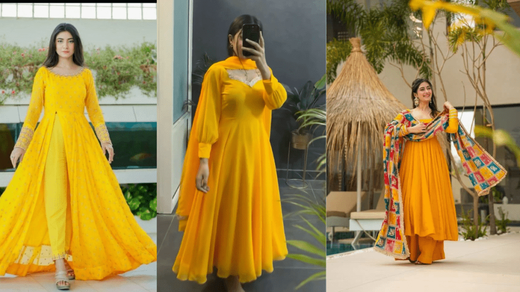 New Haldi Dress