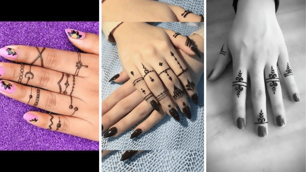 Mehndi Design Finger