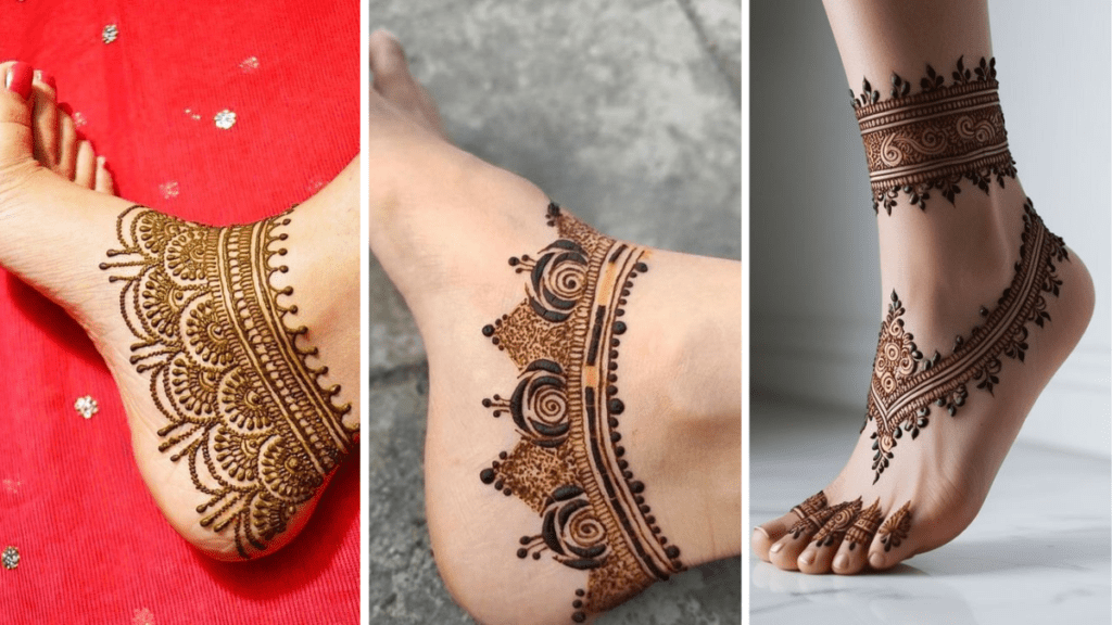 Mehndi Designs Leg